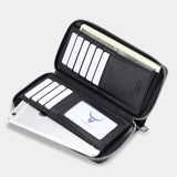 Zippered Long Wallet 11cc